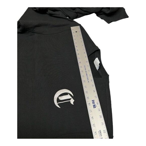 Champion WMNS XL‎ Sweatshirt Crop Cut Off Reverse Weave Crew Old English Fall - Picture 5 of 11